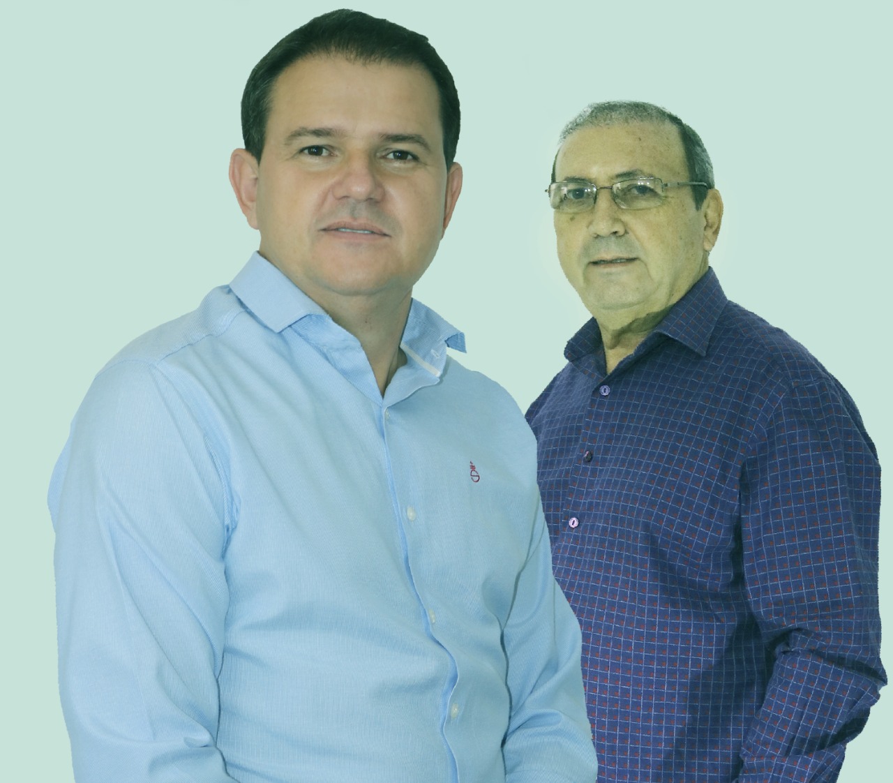 Prefeito M�rcio Ferreira e Vice Valdinei